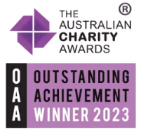 Australian Charity Awards Outstanding Achievement Winner 2023